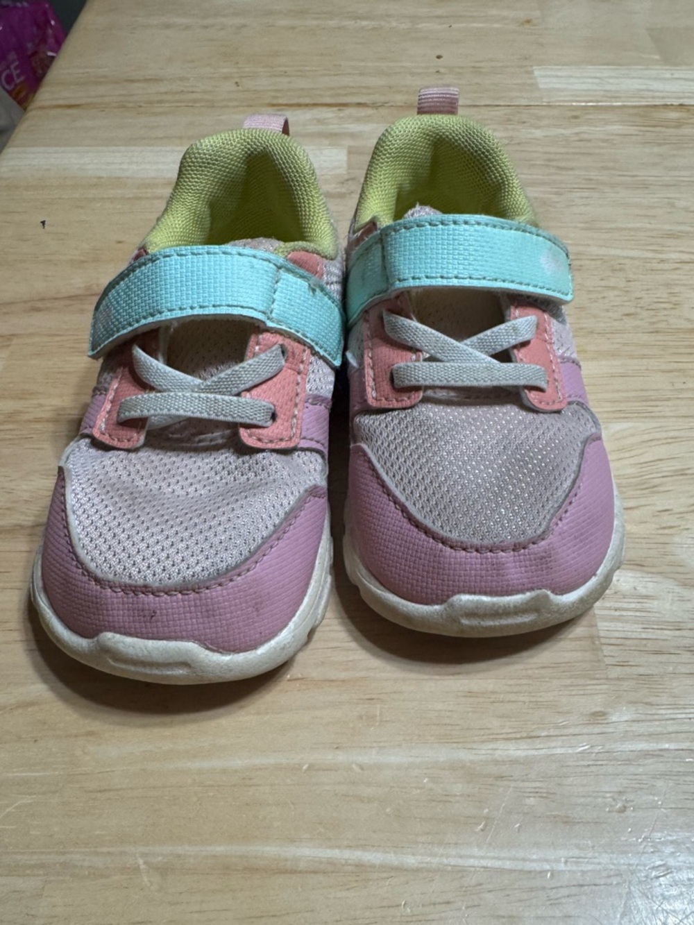 See Kai Run Toddler Girls Tenny Pink Hook-and-Loop Sneakers